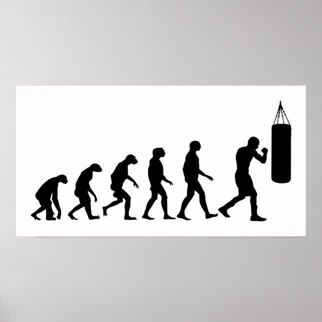 Evolution of Boxing Poster (Front)