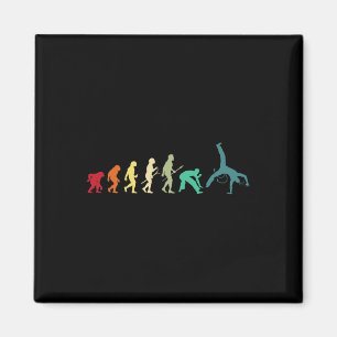 Evolution Of Capoeira - Brazilian Martial Arts Kic Magnet