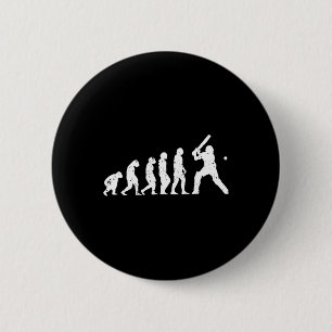 Evolution Of Cricket 1 6 Cm Round Badge