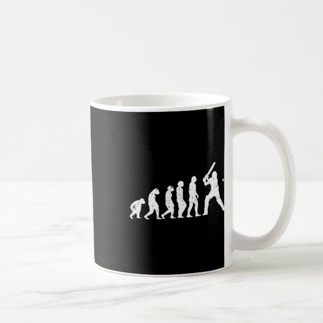 Evolution Of Cricket 1  Coffee Mug (Right)
