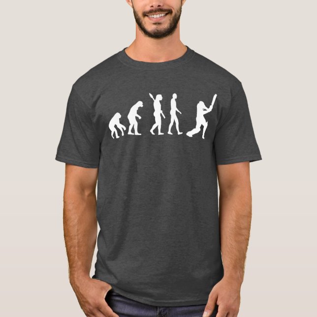 Evolution of Cricket T-Shirt (Front)