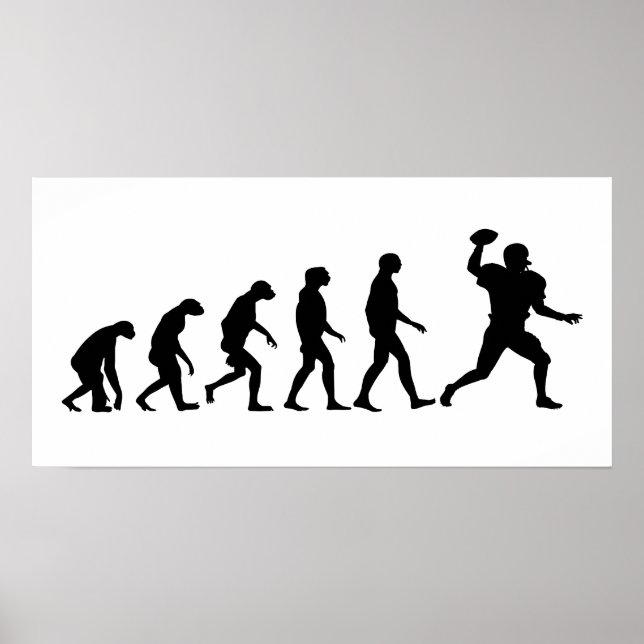 Evolution of Football Poster (Front)