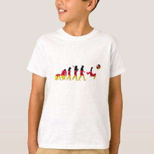 Evolution of German Football T-Shirt