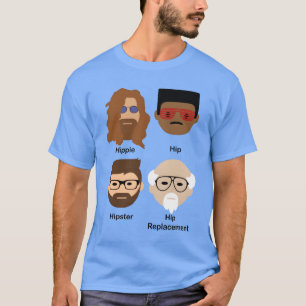 Evolution of hip hip replacement surgery boy T-Shirt
