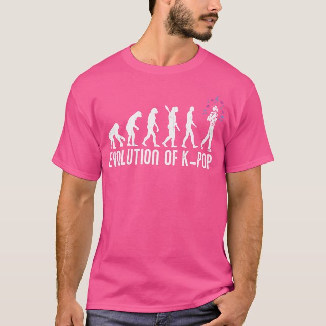 Evolution Of K-Pop T-Shirt (Front)