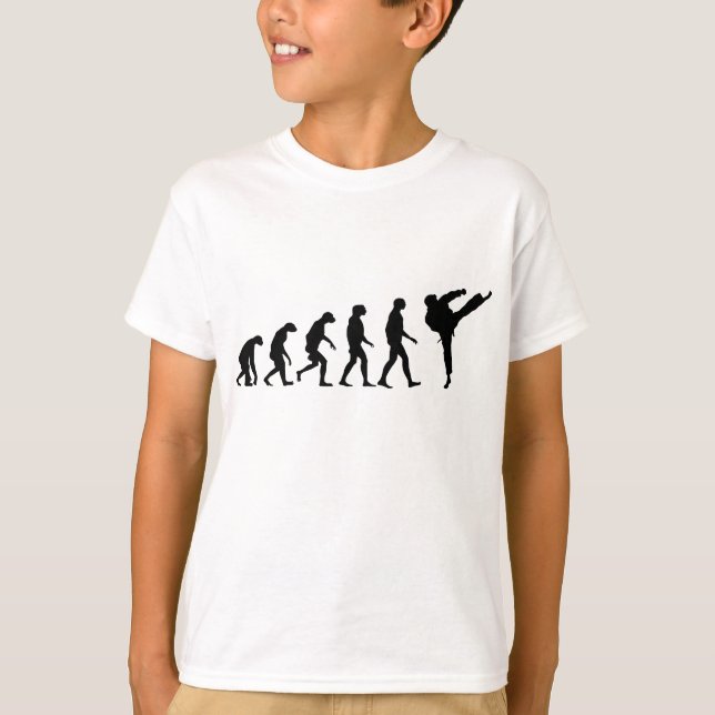 Evolution of Karate T-Shirt (Front)