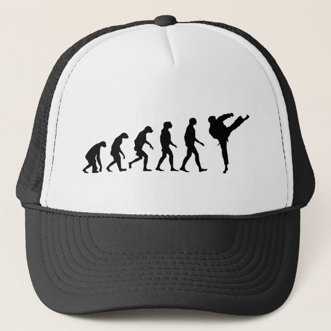 Evolution of Karate Trucker Hat (Front)
