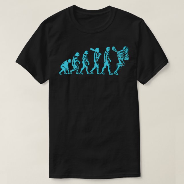 Evolution Of Lacrosse Classic TShirt (Design Front)