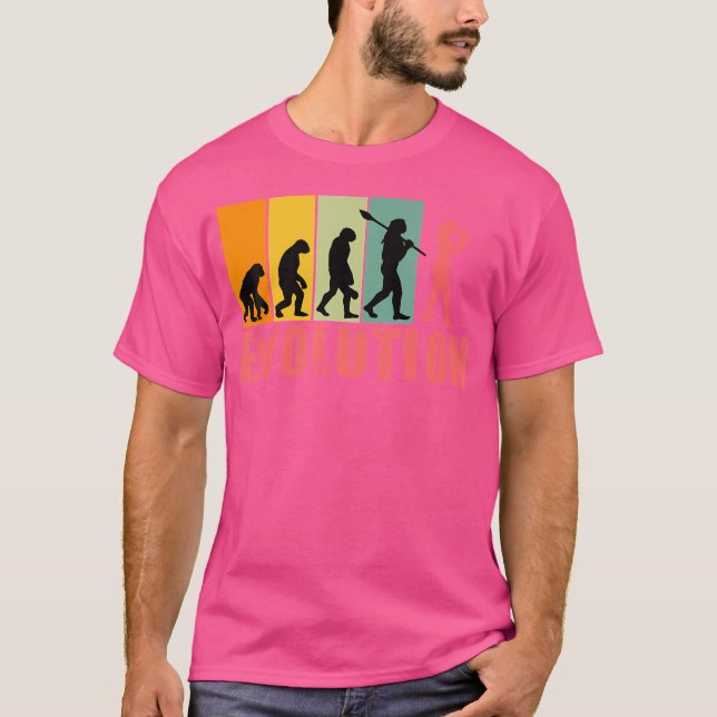 Evolution Of Man Boxing Evolution Boxer T-Shirt (Front)