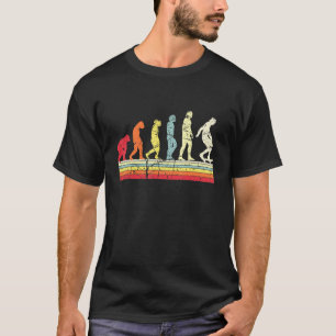 Evolution Of Man Skateboarding Vintage Skate Stree T-Shirt