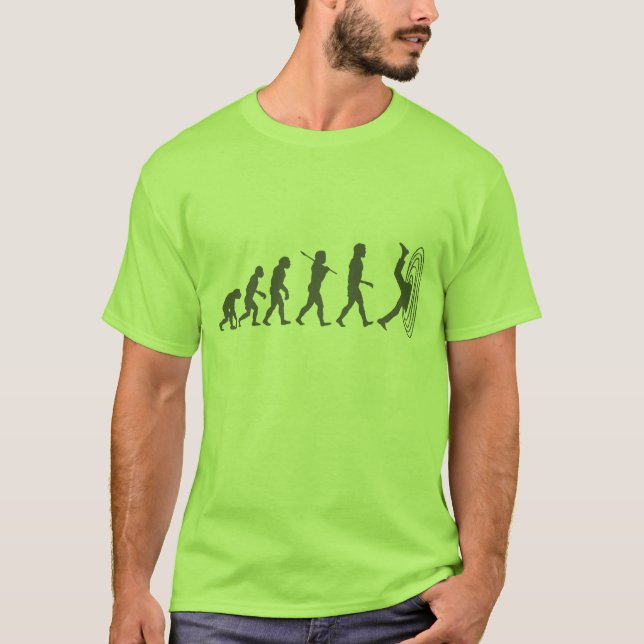 Evolution of Man Warped T-Shirt (Front)