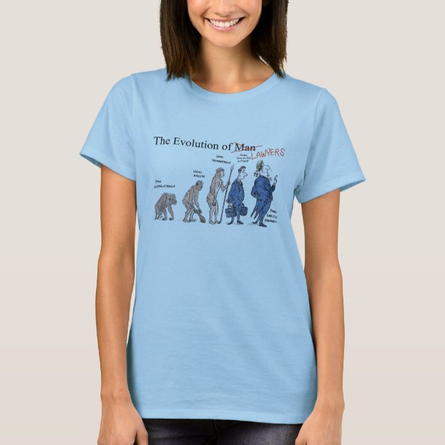 Evolution of Man Women's T Shirt (Front)