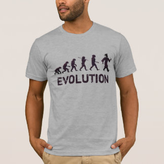 Evolution of Mankind Graduate Tee, Funny grad T-Shirt