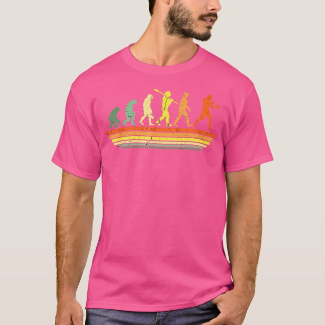Evolution Of Men Funny Boxer Boxing T-Shirt (Front)