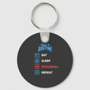 Evolution of Pickleball Key Ring