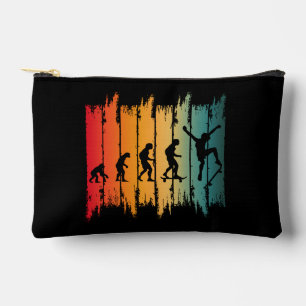 Evolution Of Skateboarding Skater Accessory Pouch