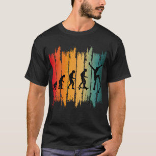 Evolution Of Skateboarding Skater T-Shirt