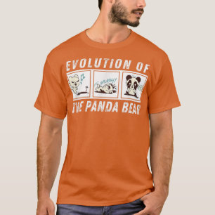 Evolution Of The Panda Bear Shirt Funny Animal Gif
