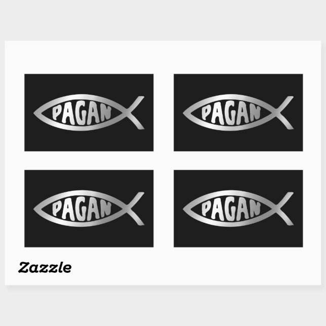 Evolution - Pagan Rectangular Sticker (Sheet)