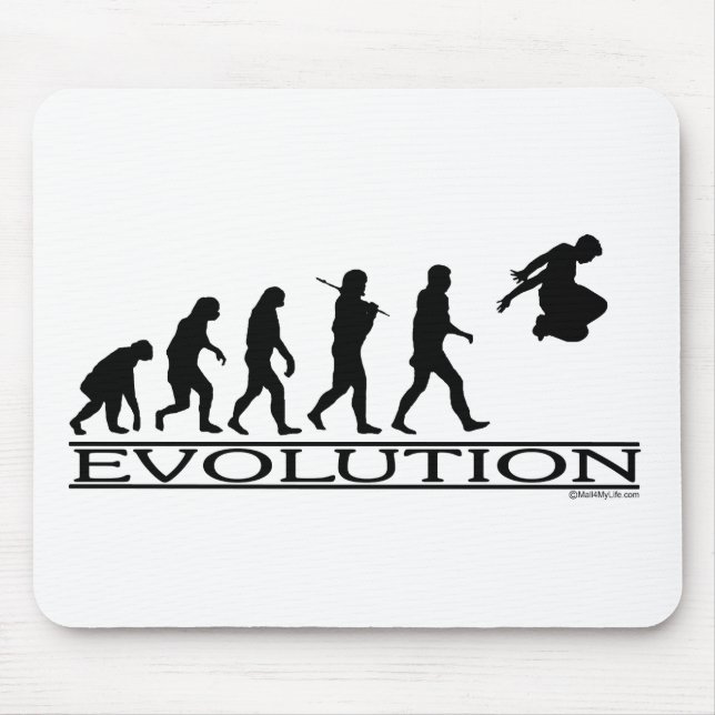 Evolution Parkour Mouse Pad (Front)
