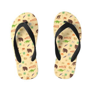 Evolution Pattern Kid's Jandals