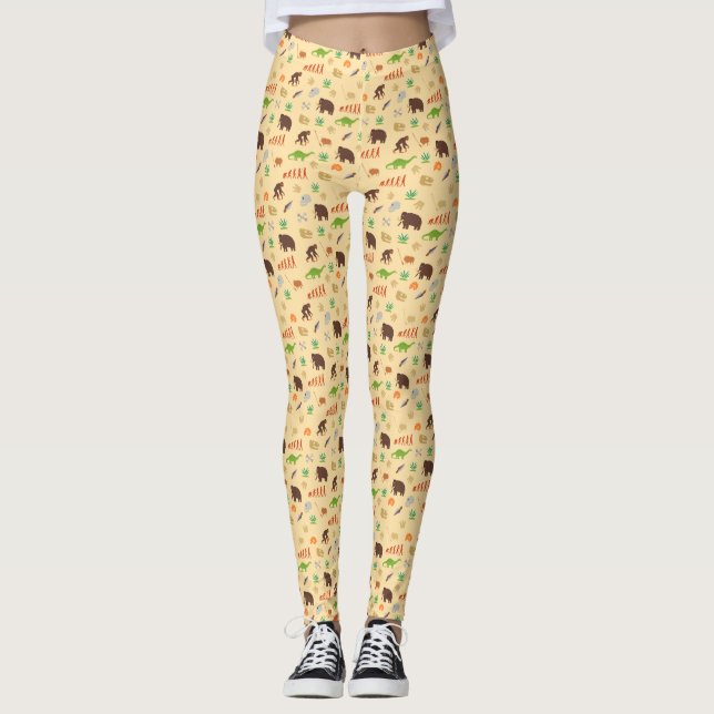 Evolution Pattern Leggings (Front)