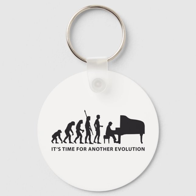 evolution piano key ring (Front)