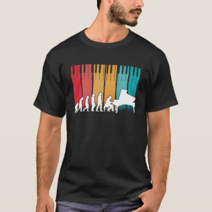 Evolution Piano Musician Keyboard Orchestra 5 T-Shirt