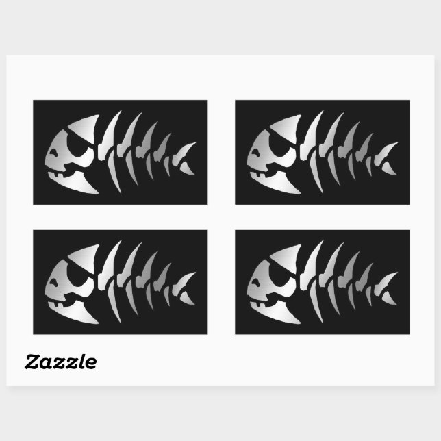 Evolution - Pirate Rectangular Sticker (Sheet)