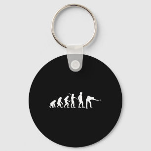 Evolution Pool Funny Pool Player Billiards Player  Key Ring