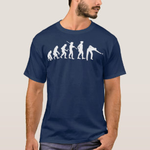 Evolution Pool Funny Pool Player Billiards Player T-Shirt