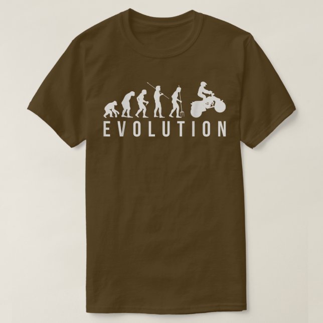 Evolution Quad Bike Rider  T-Shirt (Design Front)