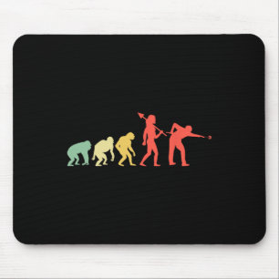 Evolution Rack Pool Billiard Player Billiards Cue Mouse Pad