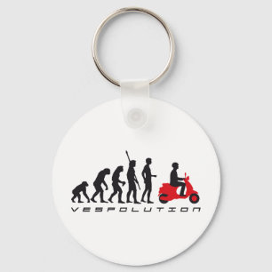 evolution scooter key ring