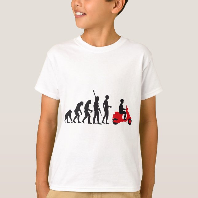 evolution scooter T-Shirt (Front)