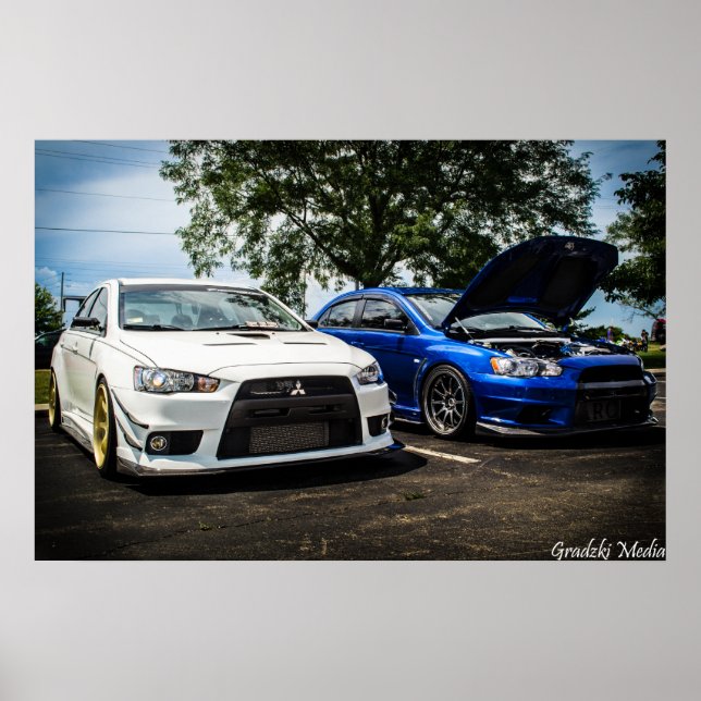 Evolution Showdown Poster (Front)