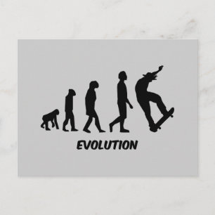 Evolution Skateboarding Postcard
