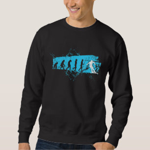 Evolution Skiing Winter Sports Skiers Sweatshirt