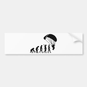Evolution Skydiving Bumper Sticker