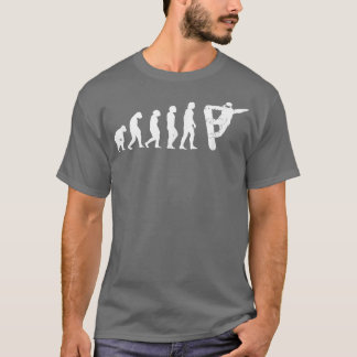 Evolution Snowboarder Snowboard Snowboarding  T-Shirt