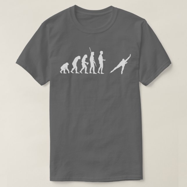 Evolution Speed Skating T-Shirt (Design Front)