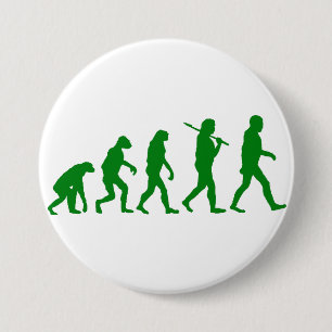Evolution Standard - Green 7.5 Cm Round Badge
