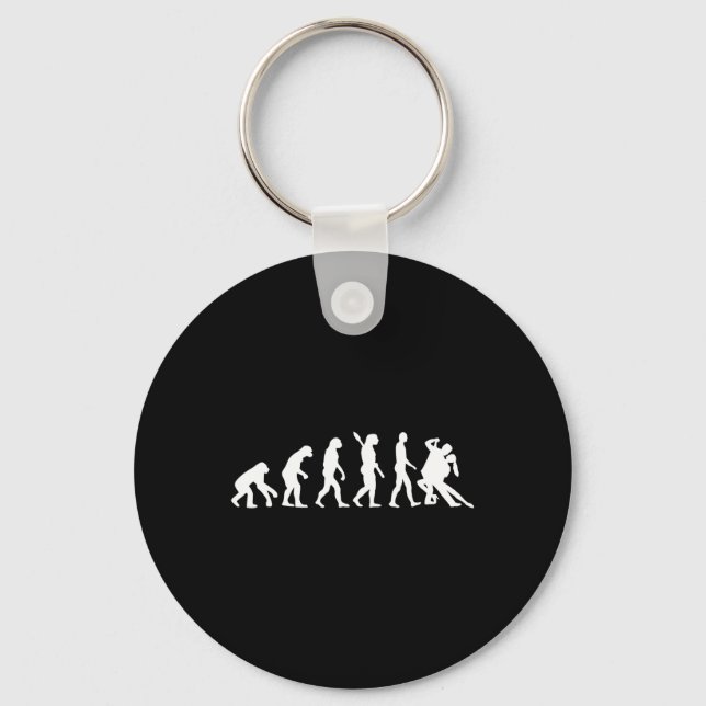 Evolution Tango Dancing  Key Ring (Front)