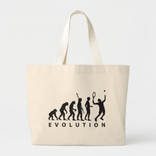 evolution tennis large tote bag