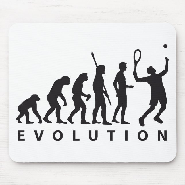 evolution tennis mouse pad (Front)