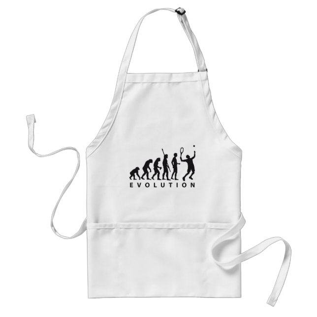 evolution tennis standard apron (Front)