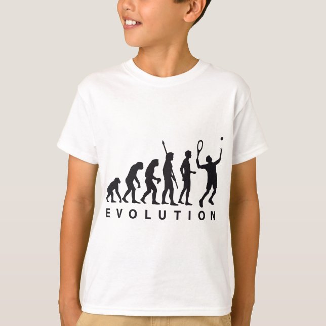 evolution tennis T-Shirt (Front)