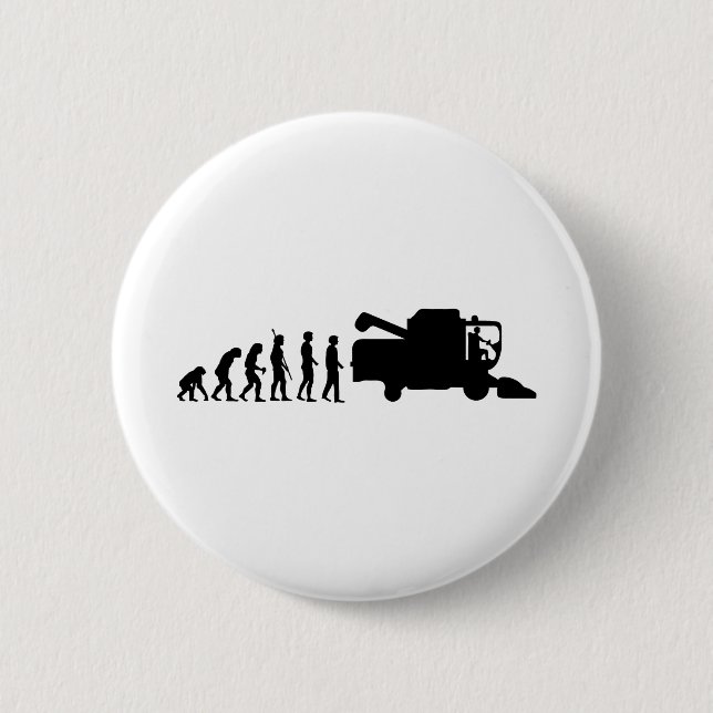 Evolution Thresher 6 Cm Round Badge (Front)
