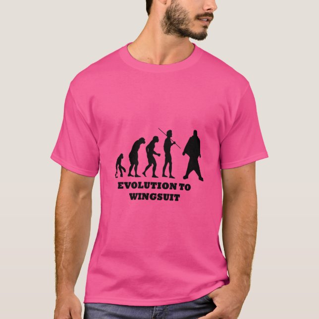 Evolution To Wingsuit T-Shirt (Front)