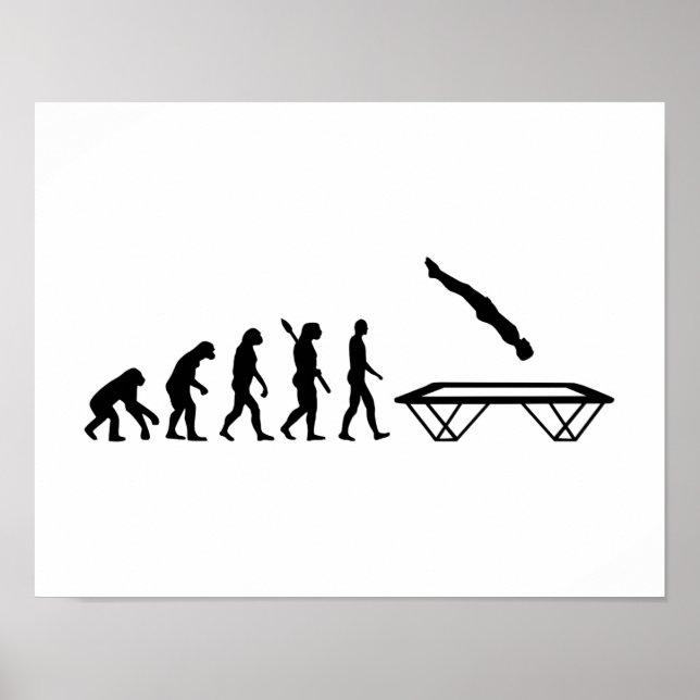 Evolution Trampoline Poster (Front)